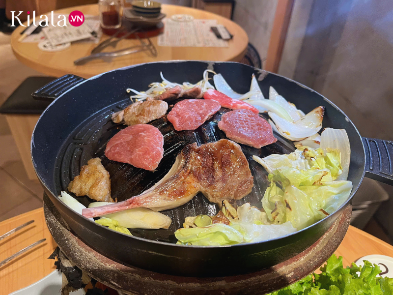 cừu nướng jingisukan hokkaido cuu-nuong-hokkaido